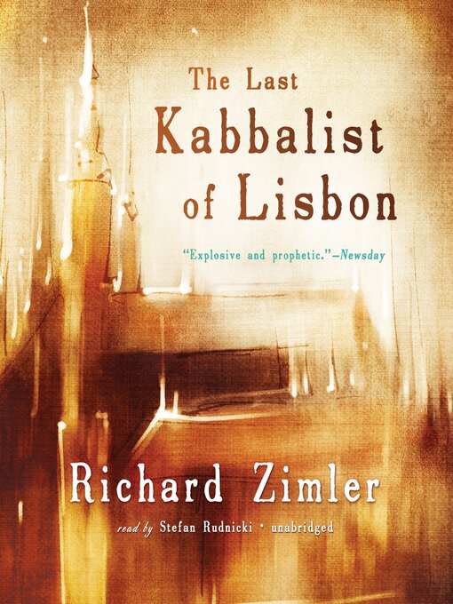 Title details for The Last Kabbalist of Lisbon by Richard Zimler - Available